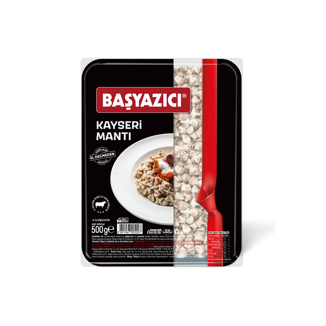 BASYAZICI MANTI 500 GR.