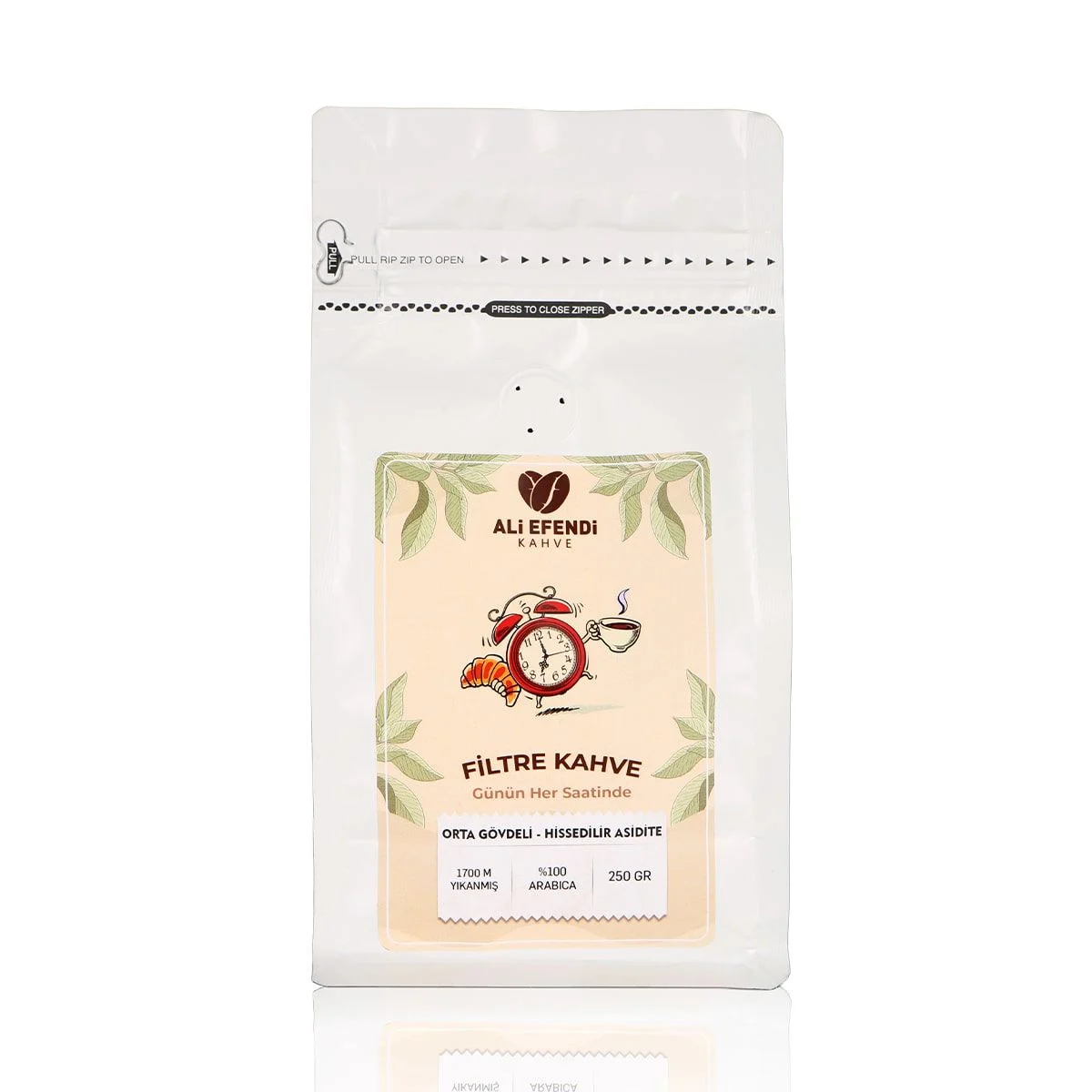 ALIEFENDI OGUTULMUS FILTRE KAHVE TANZANYA KILIMANJARO 250 GR.