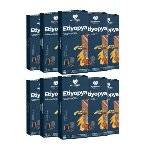 ALIEFENDI KAPSUL KAHVE ETIYOPYA SIDAMOGR 10 LUKUTU