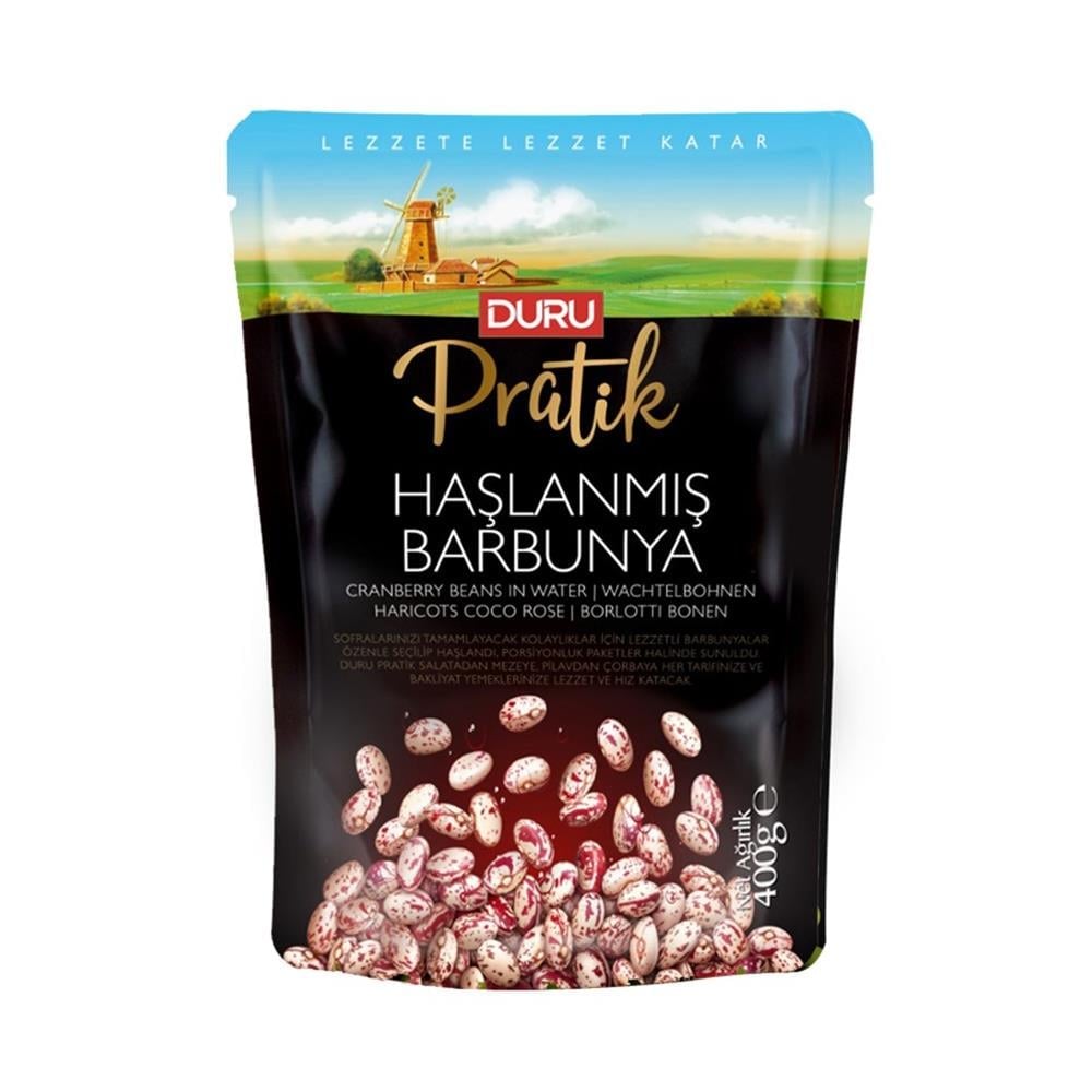 DURU PRATIK HASLANMIS BARBUNYA 400 GR.