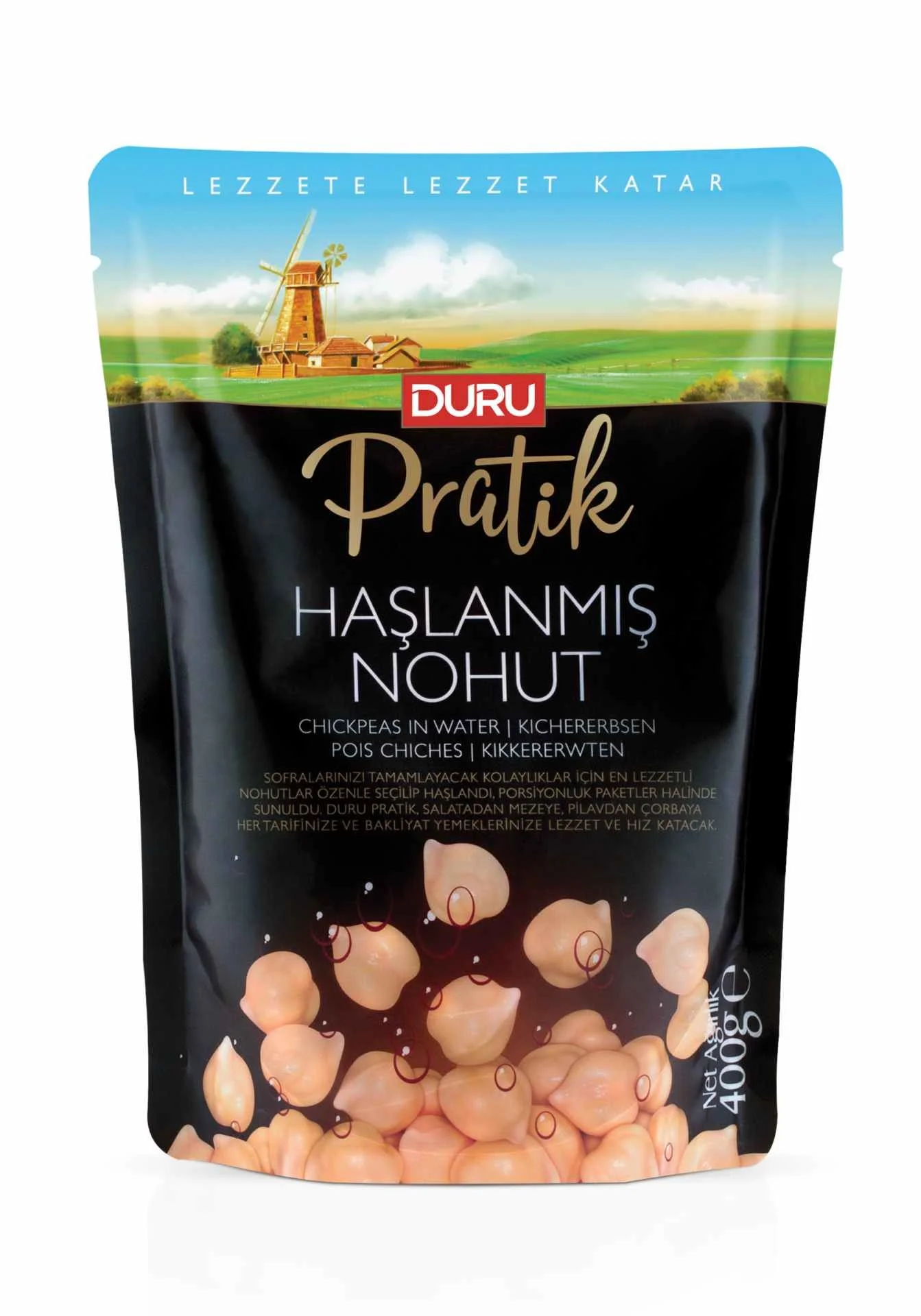 DURU PRATIK HASLANMIS NOHUT 400 GR.