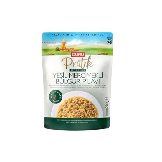 DURU PRATIK MERCIMEKLI BULGUR PILAVI 250 GR.
