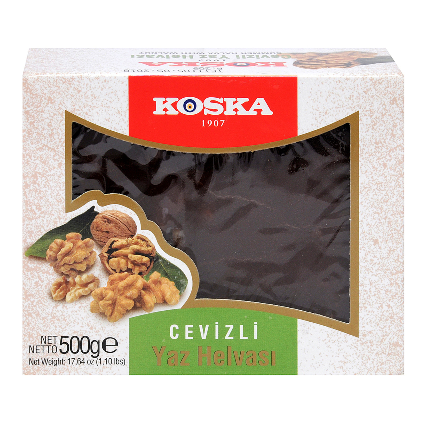 KOSKA HELVA 500 GR. CEVIZLI
