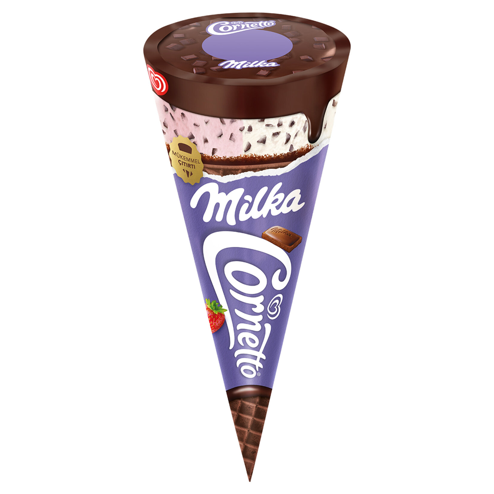 ALGIDA CORNETTO DISC 130 GR. MILKA
