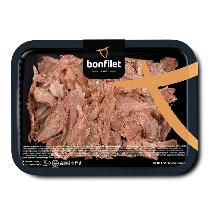 BONFILET KARISIK DONER60%YAPRAK-40%KIYMA1000