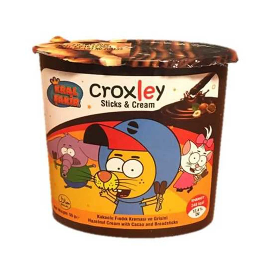 CROXLEY KAKAOLU FINDIK KREMASI / GR.ISSINI 55 GR.